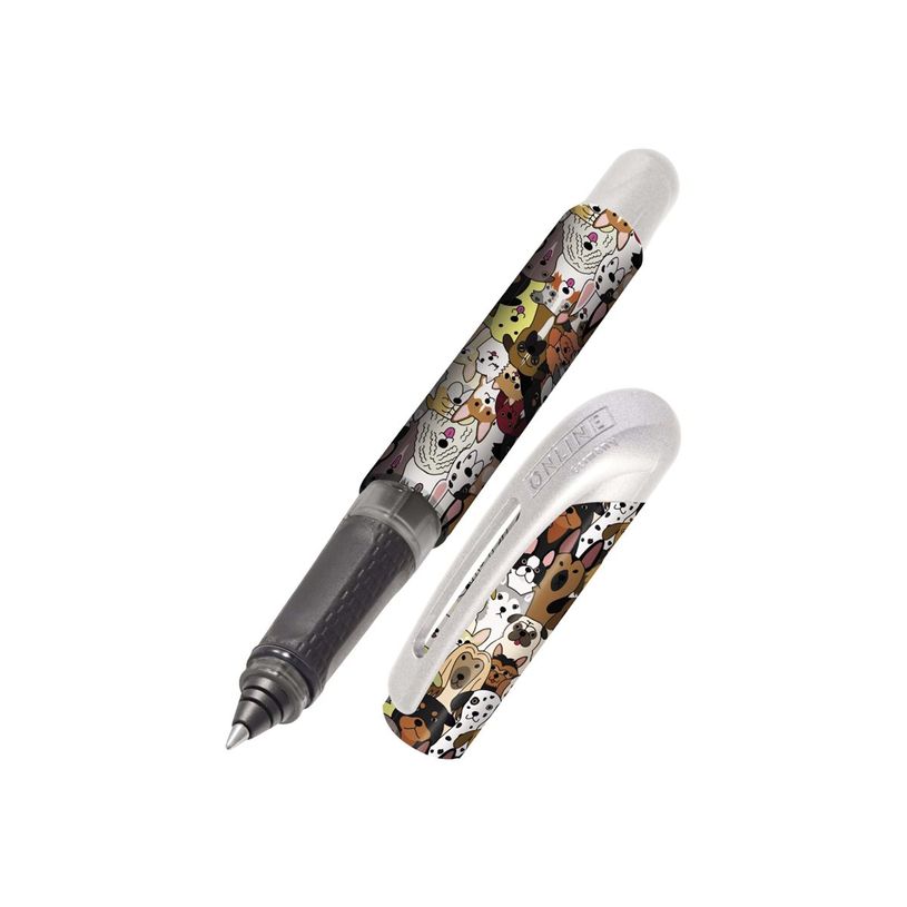 4014421126238-ONLINE College - Roller à cartouche - fluffy dogs - bleu - 0.5 mm-P_405185068_1-0