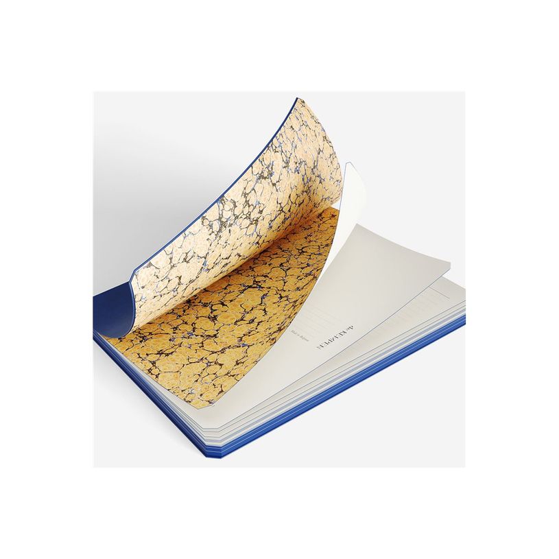 5412303354035-de KEMPEN - Carnet de notes - 17 x 22 cm - 192 pages - papier crème - ligné - blue note-P_405185189_1-1