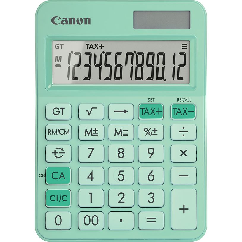 4549292238396-Calculatrice de bureau Canon LS-125KB - 12 chiffres - alimentation batterie et solaire -  -P_405185225_1-0