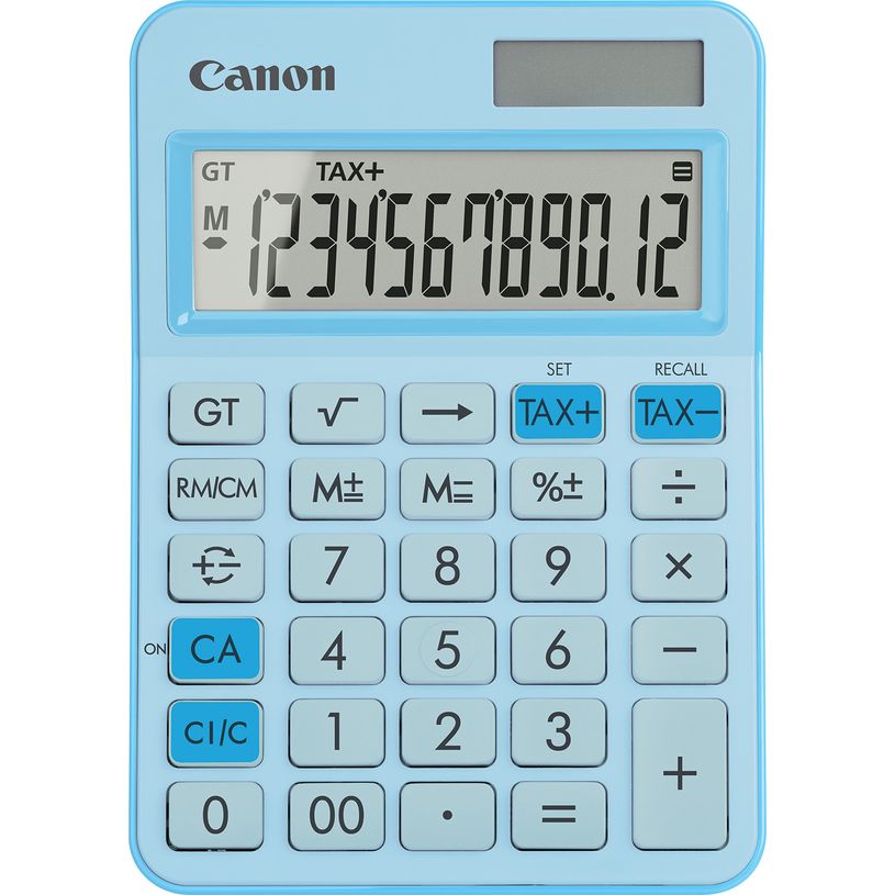 4549292238419-Calculatrice de bureau Canon LS-125KB - 12 chiffres - alimentation batterie et solaire - b-P_405185227_1-0