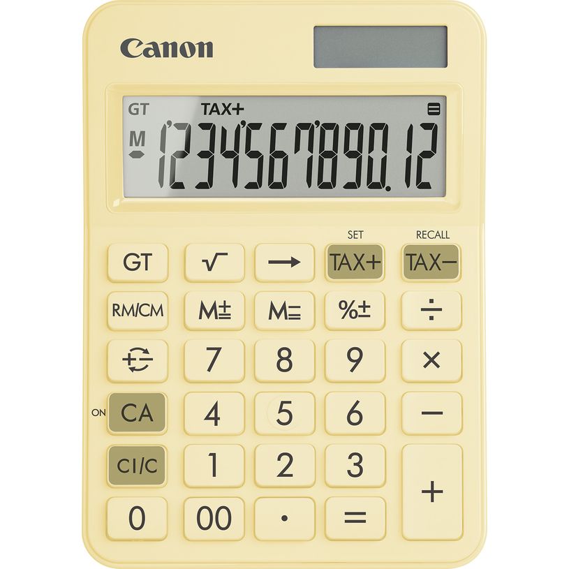 4549292238426-Calculatrice de bureau Canon LS-125KB - 12 chiffres - alimentation batterie et solaire - j-P_405185228_1-0