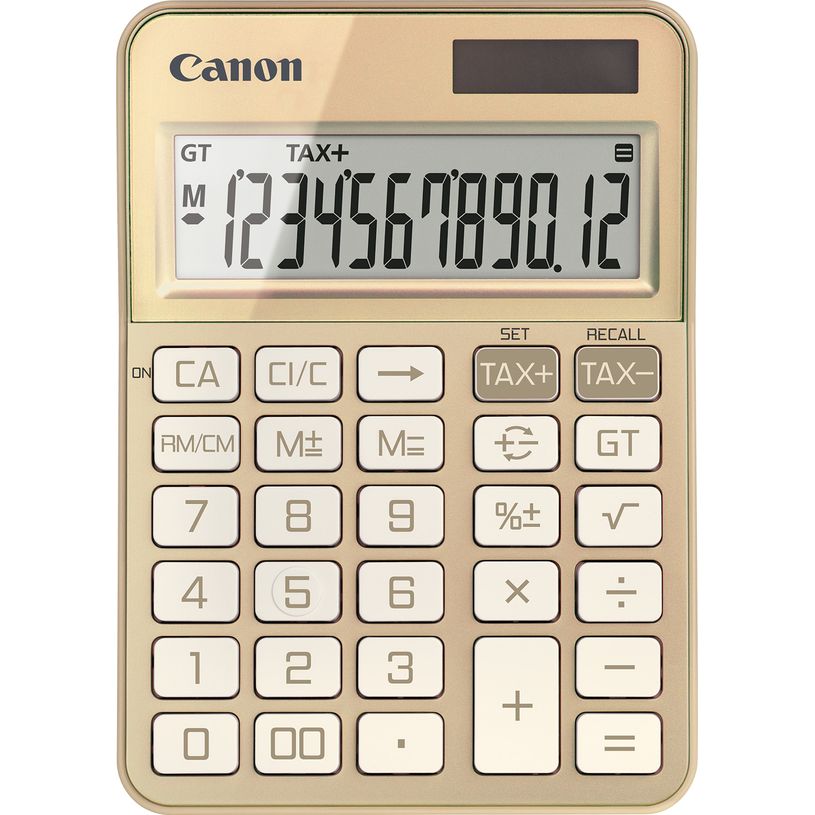 4549292238365-Calculatrice de bureau Canon KS-125KB - 12 chiffres - alimentation batterie et solaire - o-P_405185230_1-0