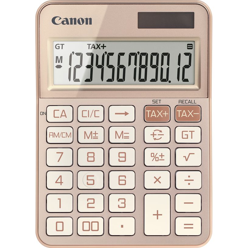 4549292238358-Calculatrice de bureau Canon KS-125KB - 12 chiffres - alimentation batterie et solaire - o-P_405185231_1-0