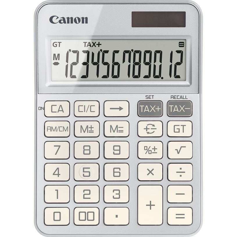 4549292238372-Calculatrice de bureau Canon KS-125KB - 12 chiffres - alimentation batterie et solaire - a-P_405185232_1-0