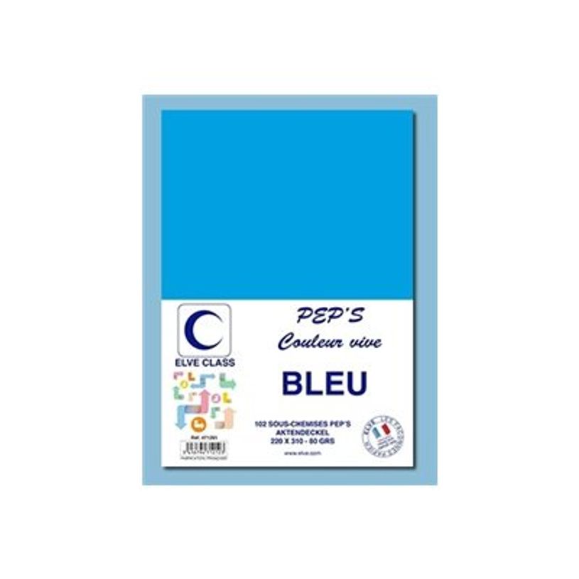 3416794712123-Elve Class Pep's - 102 sous-chemises - 80 gr - 220 x 310 mm - bleu vif-P_405185667_2-1