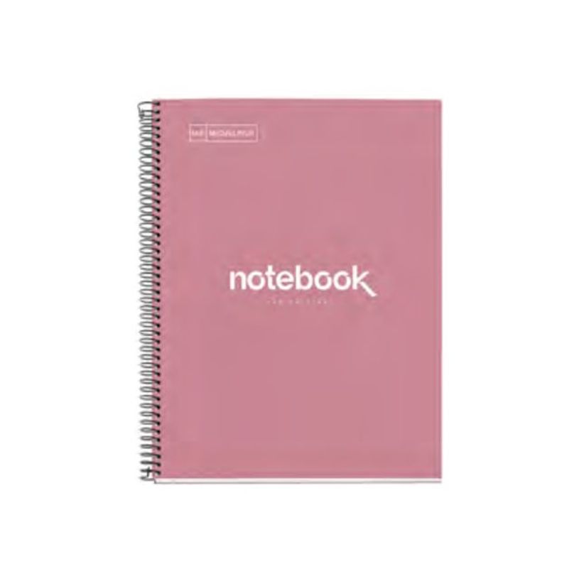 8422593469354-NOTEBOOK MIQUELRIUS - Cahier à spirale A4 (21x29,7 cm) - 160 pages - petits carreaux (5x5-P_405185740_1-5