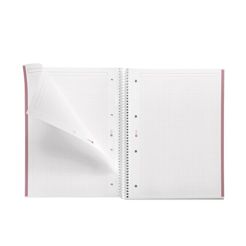 8422593469354-NOTEBOOK MIQUELRIUS - Cahier à spirale A4 (21x29,7 cm) - 160 pages - petits carreaux (5x5-P_405185740_4-7