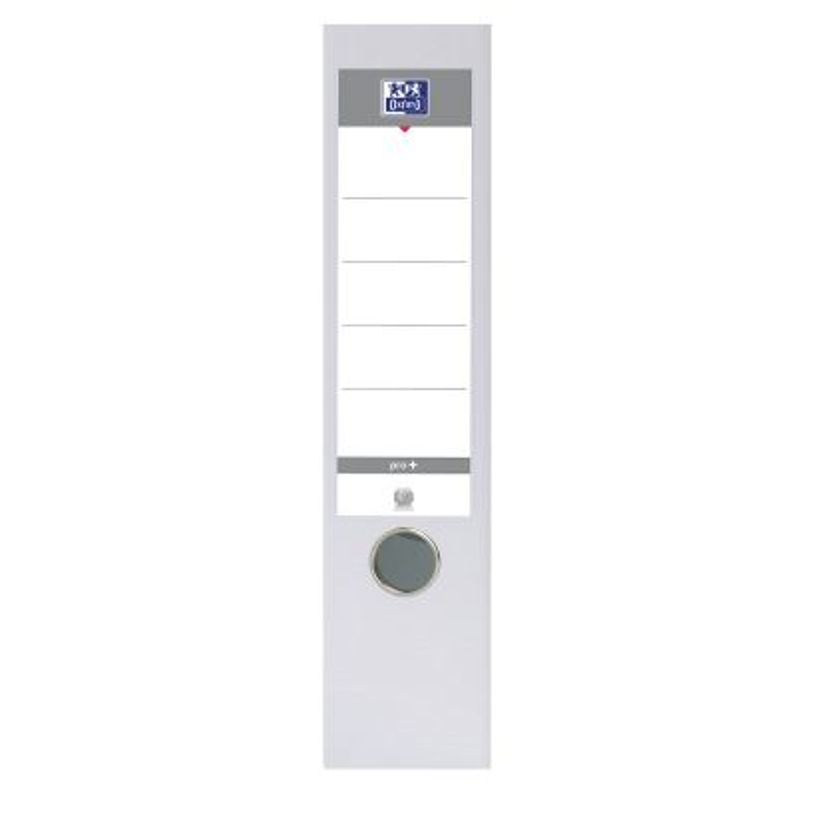 3020120146263-Oxford Smart Pro+ - Classeur à levier - dos 80 mm - A4 - pour 570 feuilles - blanc-P_405185763_2-1