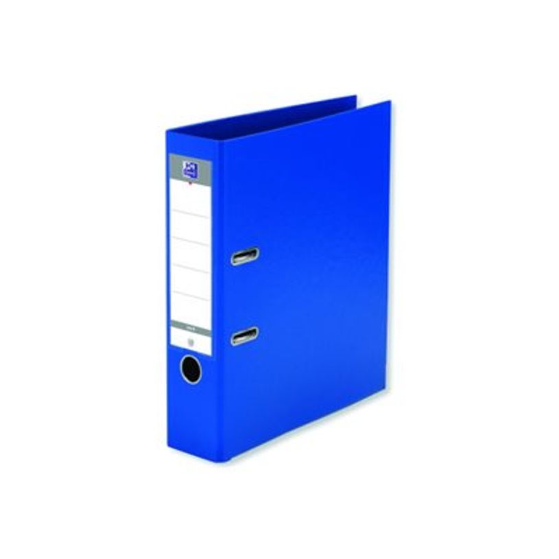 3020120146294-Oxford Smart Pro+ - Classeur à levier - Dos 80 mm - A4 - pour  570 feuilles - bleu-P_405185764_1-0