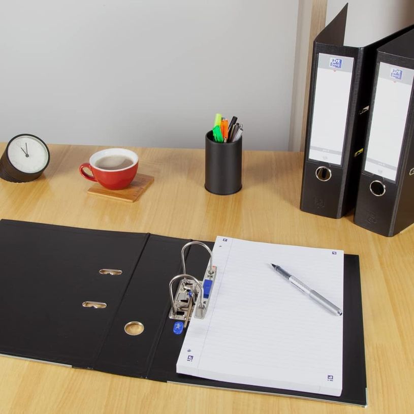 3020120146447-Oxford Smart Pro+ - Classeur à levier - dos 80 mm - A4 - pour 570 feuilles - noir-P_405185770_3-2