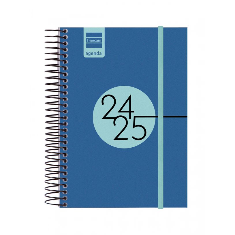 8422952377948-Finocam - Agenda scolaire - 2024-2025 - 1 jour par page - reliure à spirale - E8 - 120 x 171 mm - ble-P_405185886_5-0