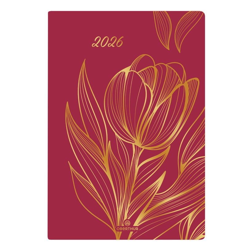 3664447208343-Agenda de poche Astoria - 1 semaine sur 2 pages - 10 x 15 cm - orange - Oberthur--0