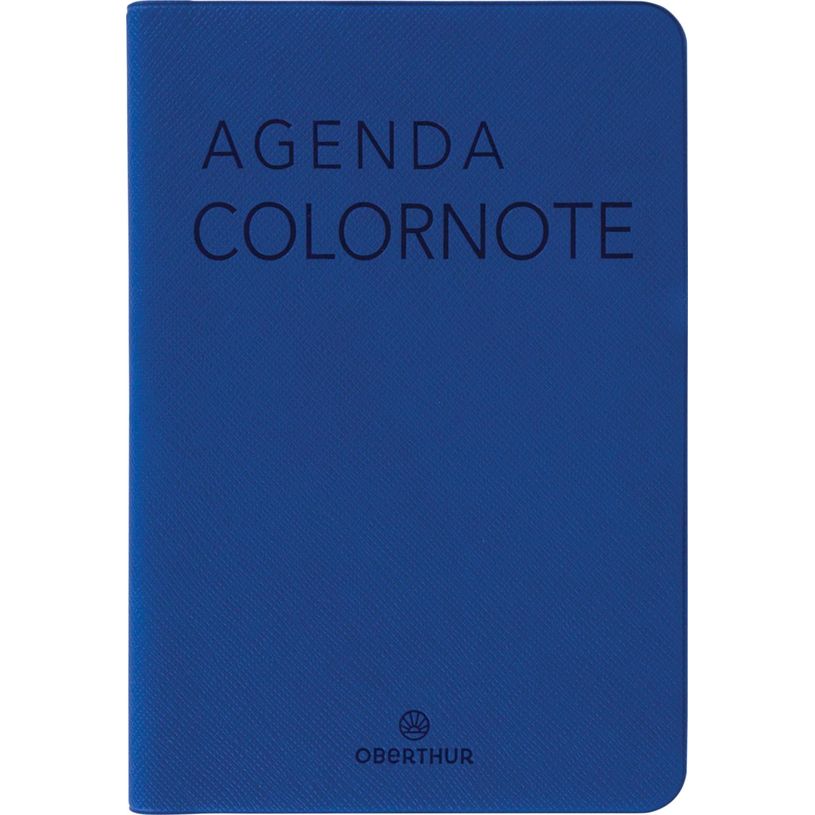 3664447228181-Agenda Colornote - 1 semaine sur 2 pages - 10 x 15 cm - bleu - Oberthur--0
