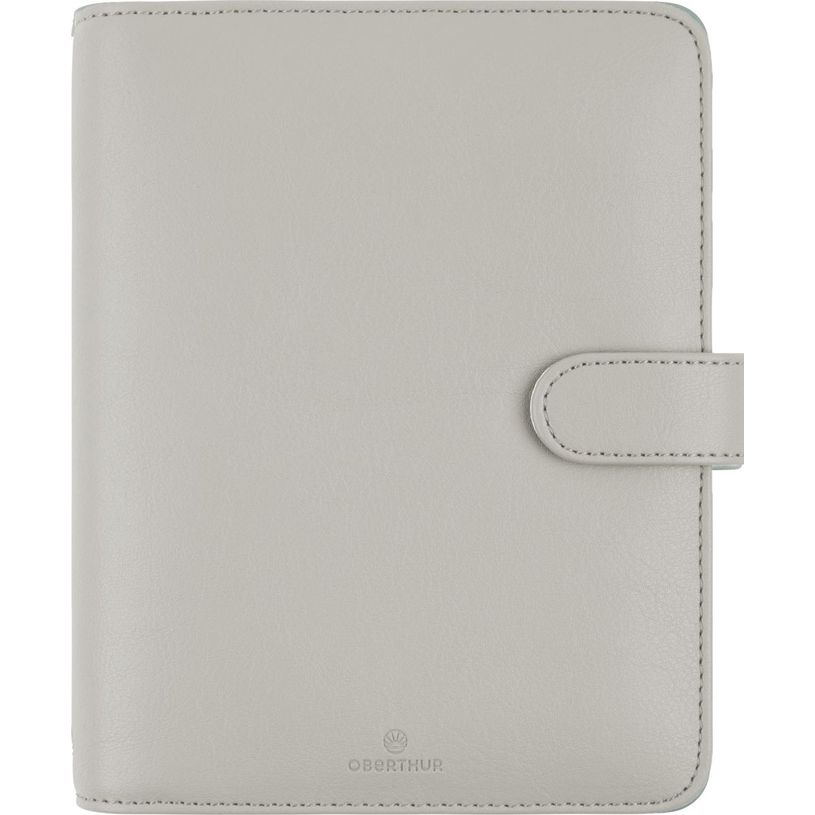 3664447233178-Organiseur Milano - 19 x 23 cm - taupe clair - Oberthur--0