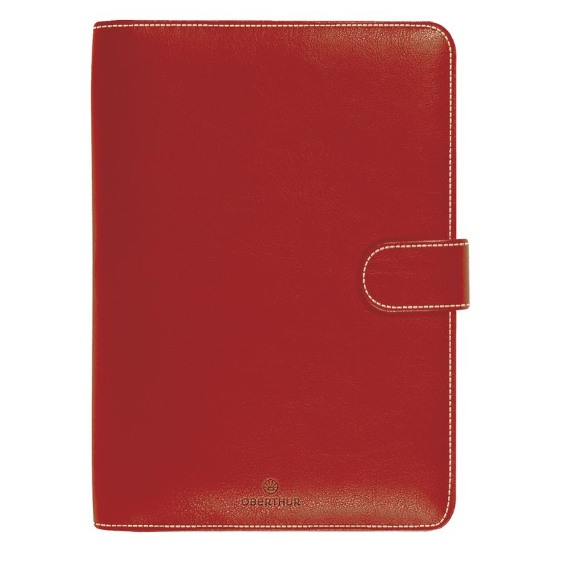 3664447211275-Organiseur Milano - 14 x 18,5 cm - rouge - Oberthur--0