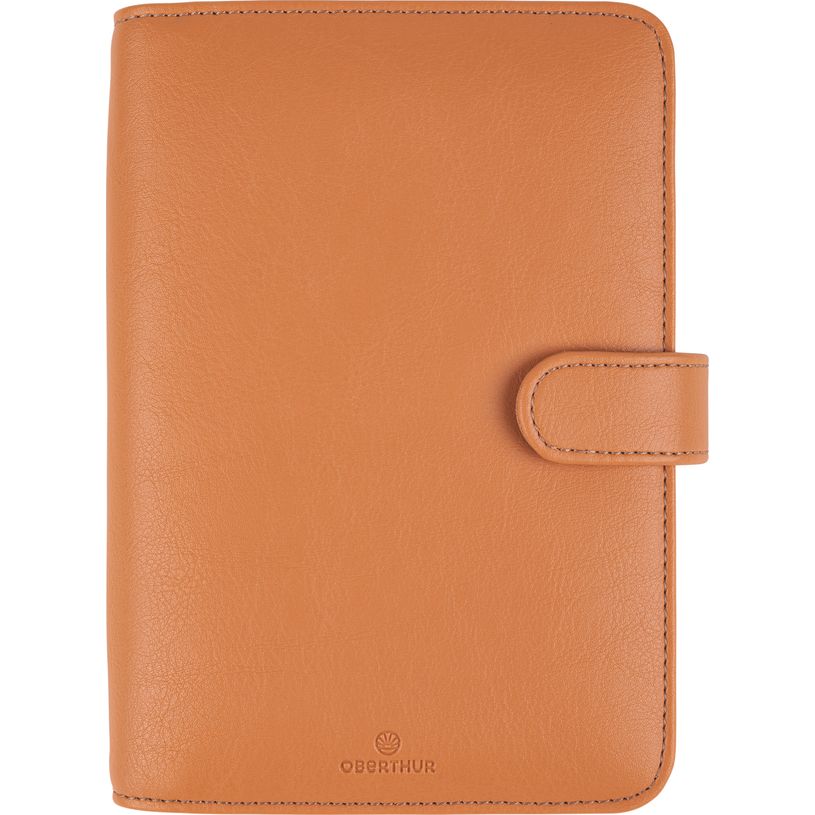 3664447211305-Organiseur Milano - 14 x 18,5 cm - camel - Oberthur--0