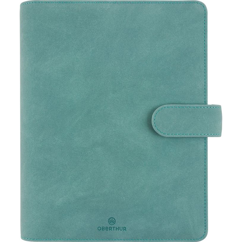 3664447211022-Organiseur Ramatuelle - 19 x 23 cm - bleu celadon - Oberthur--0