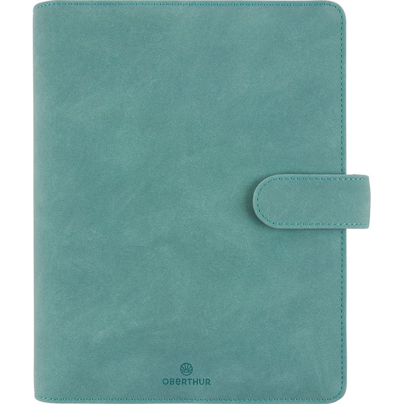 3664447211220-Organiseur Ramatuelle - 14 x 18,5 cm - bleu celadon - Oberthur--0