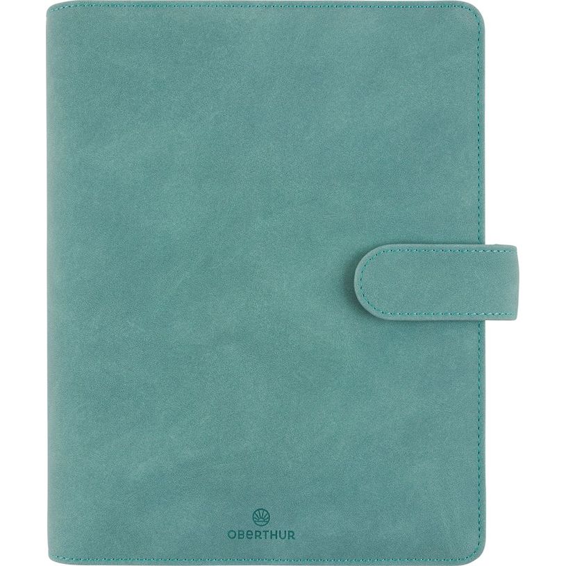 3664447233253-Organiseur Ramatuelle - 14 x 18,5 cm - bleu celadon - Oberthur--0