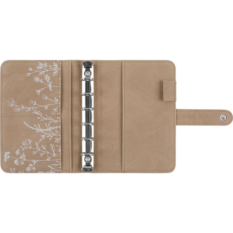 3664447233260-Organiseur Ramatuelle - 14 x 18,5 cm - taupe - Oberthur--1