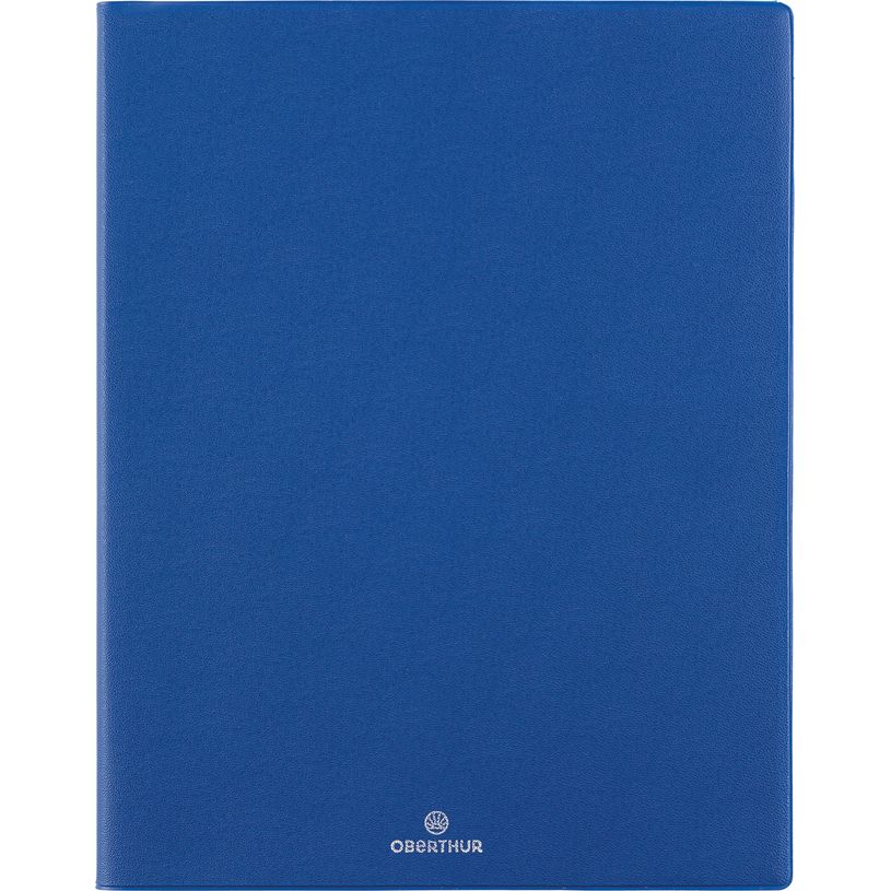 3664447207575-Agenda Odessa - 1 semaine sur 2 pages - 22 x 28 cm - bleu - Oberthur--0