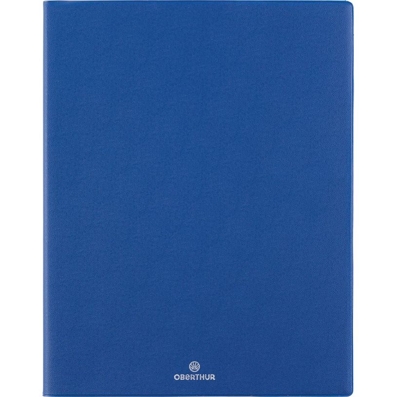 3664447228839-Agenda Odessa - 1 semaine sur 2 pages - 22 x 28 cm - bleu - Oberthur--0
