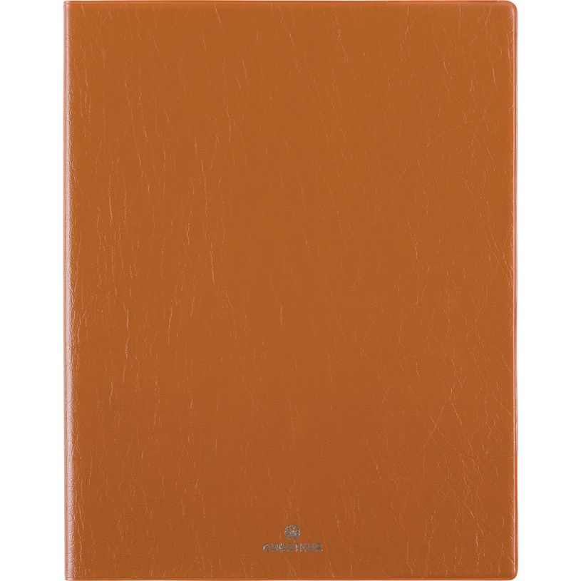 3664447207629-Agenda Odessa - 1 semaine sur 2 pages - 22 x 28 cm - marron - Oberthur--0