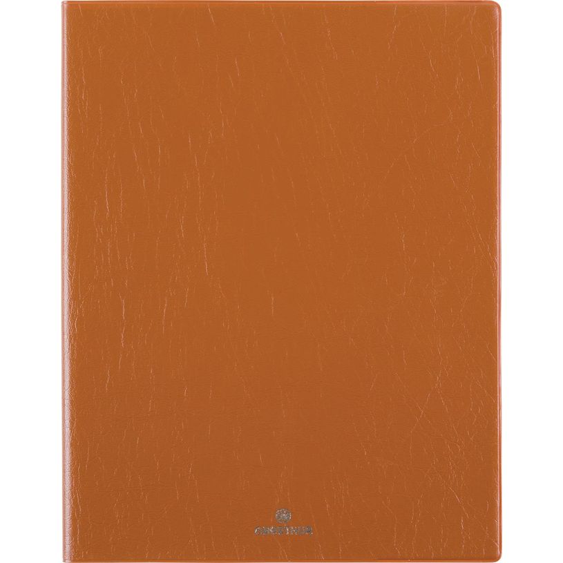 3664447228860-Agenda Odessa - 1 semaine sur 2 pages - 22 x 28 cm - marron - Oberthur--0