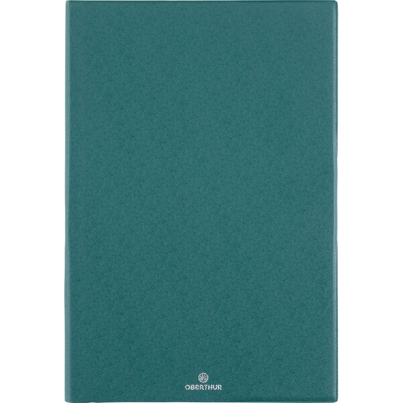 3664447207650-Agenda Odessa - 1 semaine sur 2 pages - 17 x 24,5 cm - vert - Oberthur--0