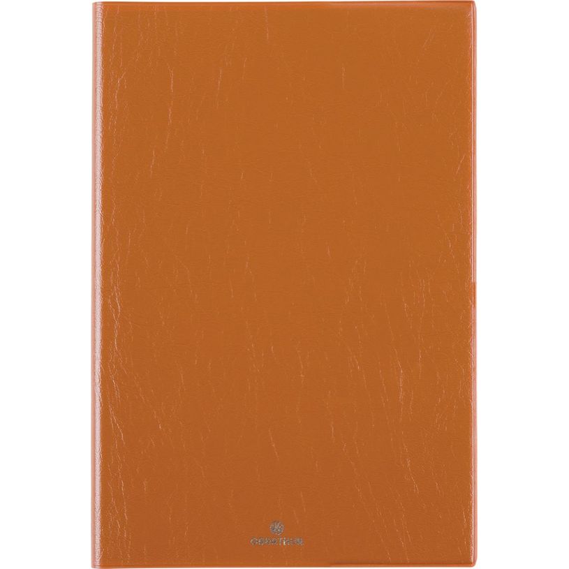 3664447228914-Agenda Odessa - 1 semaine sur 2 pages - 17 x 24,5 cm - marron - Oberthur--0