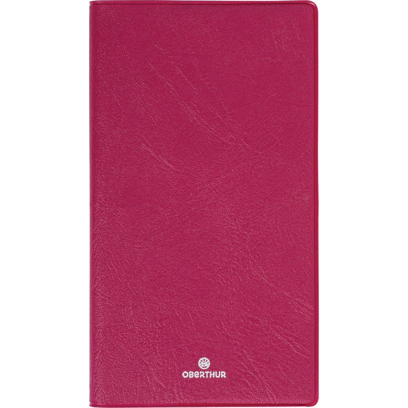 3664447207711-Agenda de poche Odessa - 1 semaine sur 2 pages - 9,5 x 17 cm - bordeaux - Oberthur--0