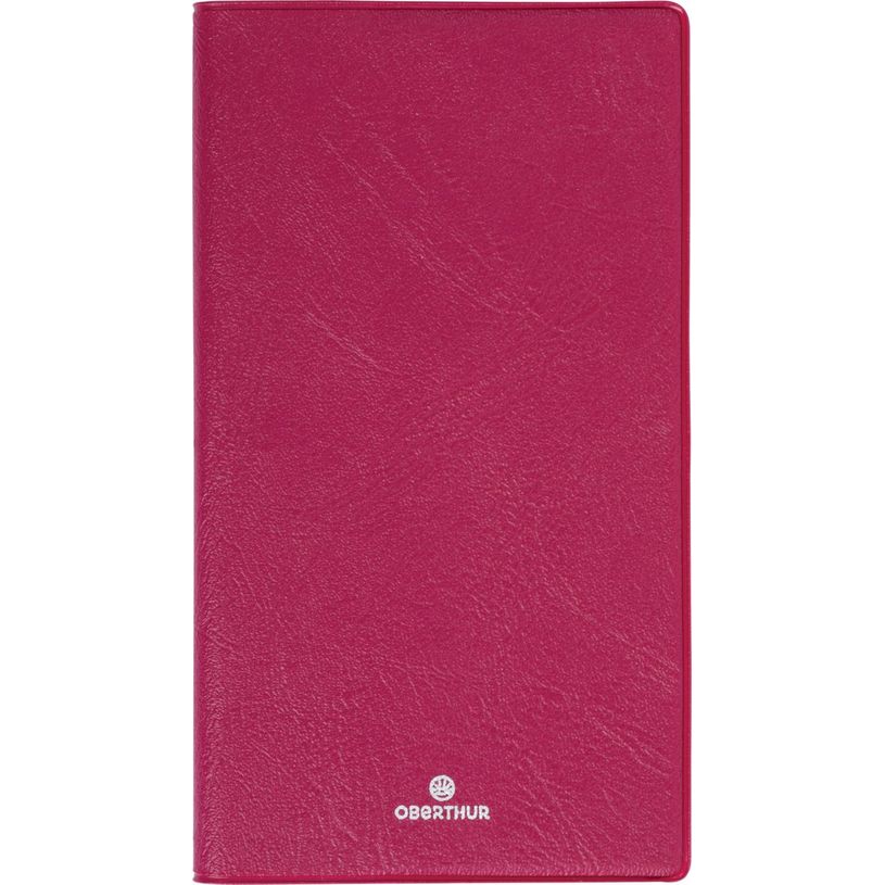 3664447228952-Agenda de poche Odessa - 1 semaine sur 2 pages - 9,5 x 17 cm - bordeaux - Oberthur--0