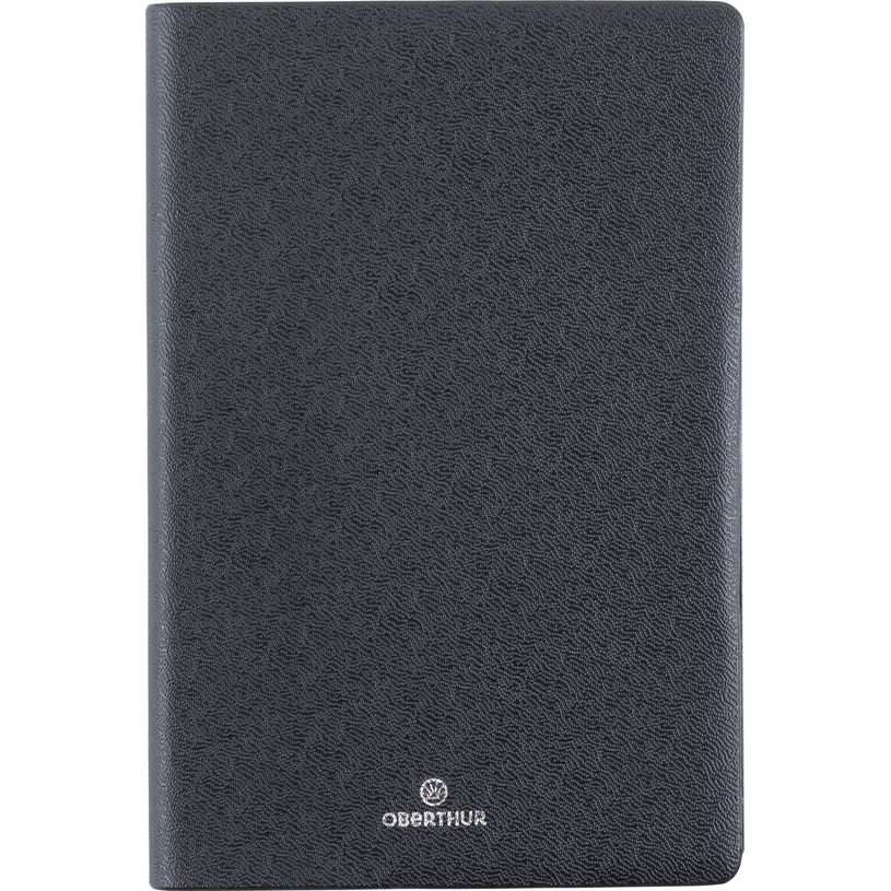 3664447207735-Agenda de poche Odessa - 1 semaine sur 2 pages - 10 x 15 cm - noir - Oberthur--0