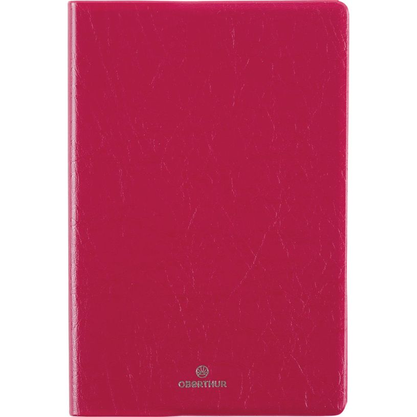 3664447229003-Agenda de poche Odessa - 1 semaine sur 2 pages - 10 x 15 cm - bordeaux - Oberthur--0