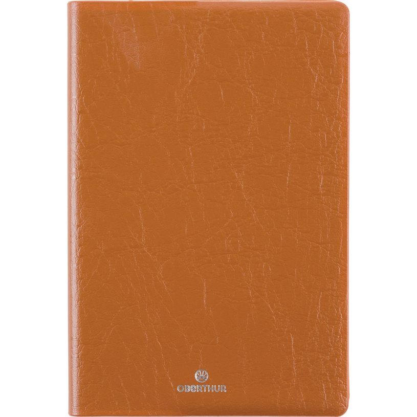 3664447229010-Agenda de poche Odessa - 1 semaine sur 2 pages - 10 x 15 cm - marron - Oberthur--0