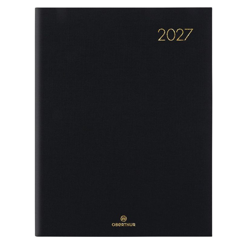 3664447235561-Agenda Nomad - 1 semaine sur 2 pages - 22 x 28 cm - disponible dans différentes couleurs - Oberthur--0