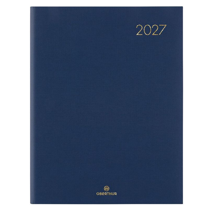 3664447235561-Agenda Nomad - 1 semaine sur 2 pages - 22 x 28 cm - disponible dans différentes couleurs - Oberthur--1