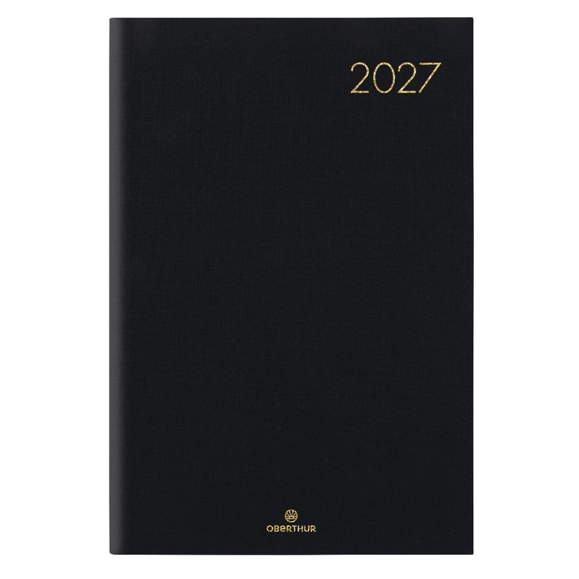 3664447235578-Agenda Nomad - 1 semaine sur 2 pages - 17 x 24,5 cm - disponible dans différentes couleurs - Oberthur--0