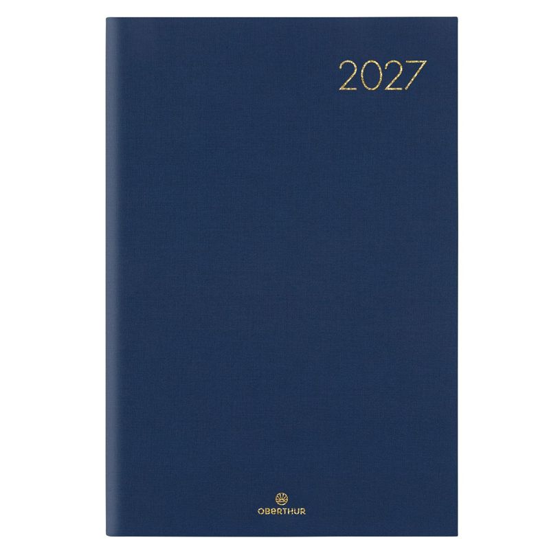 3664447235578-Agenda Nomad - 1 semaine sur 2 pages - 17 x 24,5 cm - disponible dans différentes couleurs - Oberthur--1
