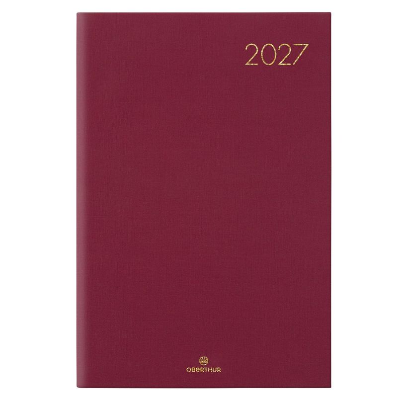 3664447235578-Agenda Nomad - 1 semaine sur 2 pages - 17 x 24,5 cm - disponible dans différentes couleurs - Oberthur--2