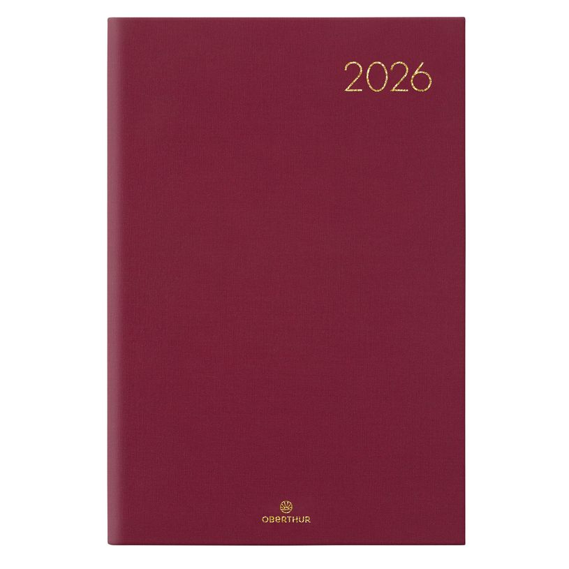 3664447213040-Agenda Nomad - 1 semaine sur 2 pages - 17 x 24,5 cm - disponible dans différentes couleurs - Oberthur--2