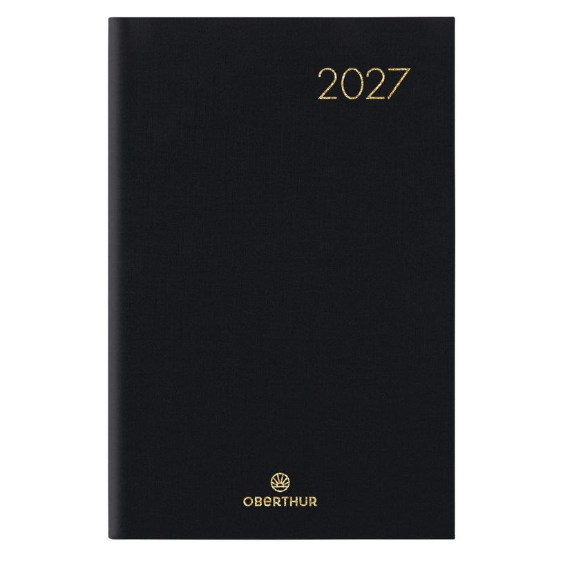3664447235585-Agenda Nomad - 1 semaine sur 2 pages - 10 x 15 cm - disponible dans différentes couleurs - Oberthur--0