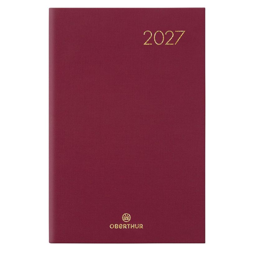 3664447235585-Agenda Nomad - 1 semaine sur 2 pages - 10 x 15 cm - disponible dans différentes couleurs - Oberthur--2