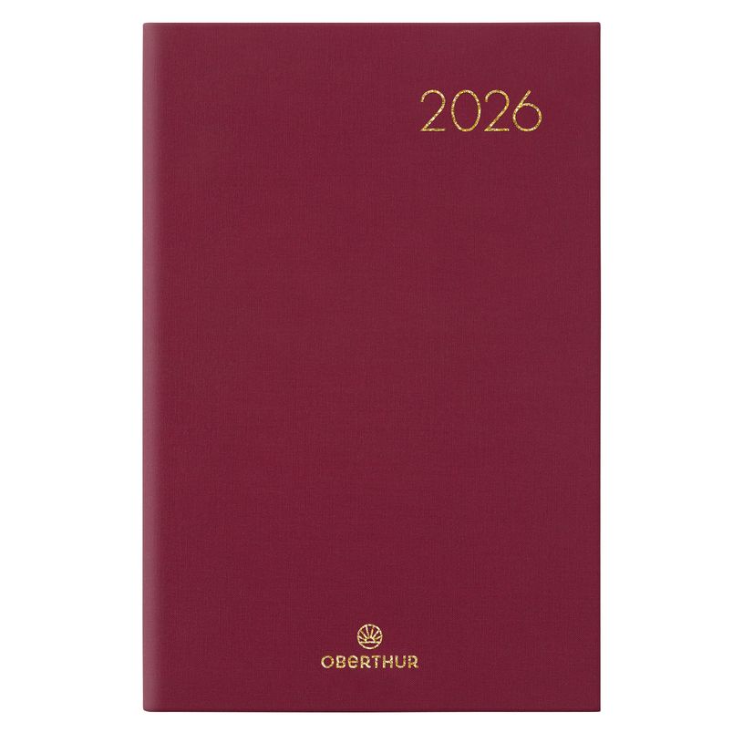 3664447213057-Agenda Nomad - 1 semaine sur 2 pages - 10 x 15 cm - disponible dans différentes couleurs - Oberthur--0