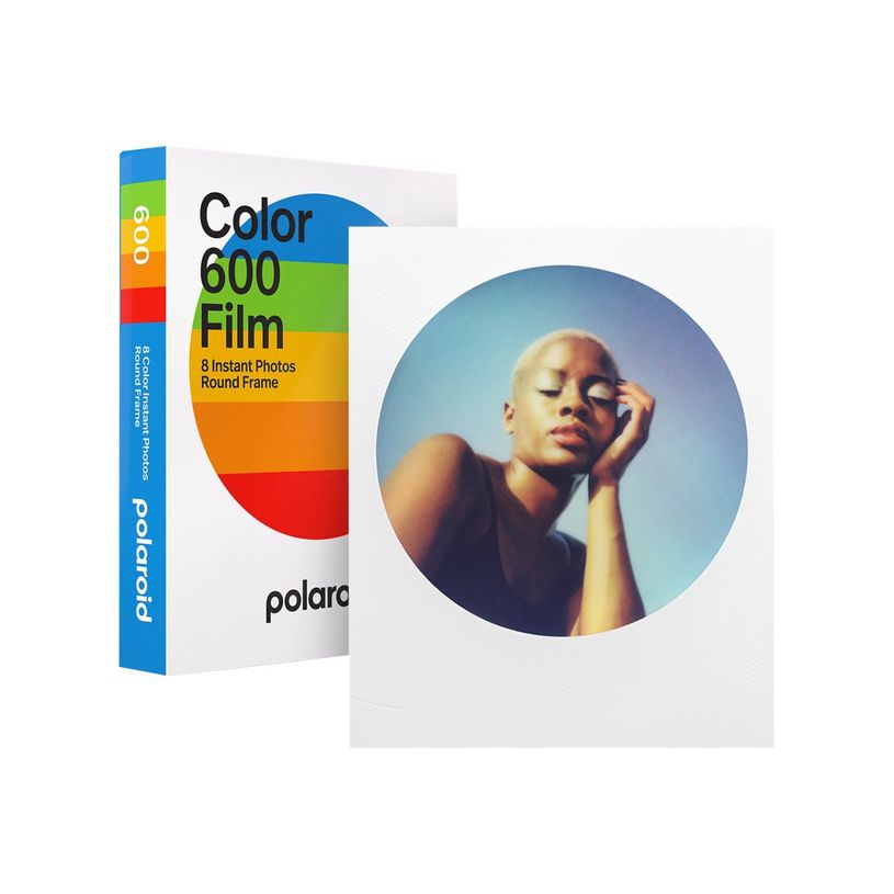 9120096770845-Polaroid 600 - Pack 8 films photo - Round Frame pour ppareil photo instantané-P_405186094_1-0