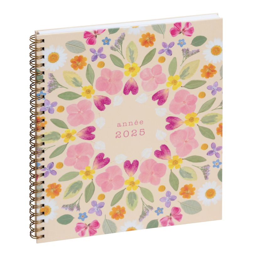 3660942086486-Exacompta Chemin Des Marettes Eurotime - Agenda 2025 - semainier - reliure à anneaux métalliques - 22 W - 185 x 225 mm - papier blanc - cou-P_405186214_2-0