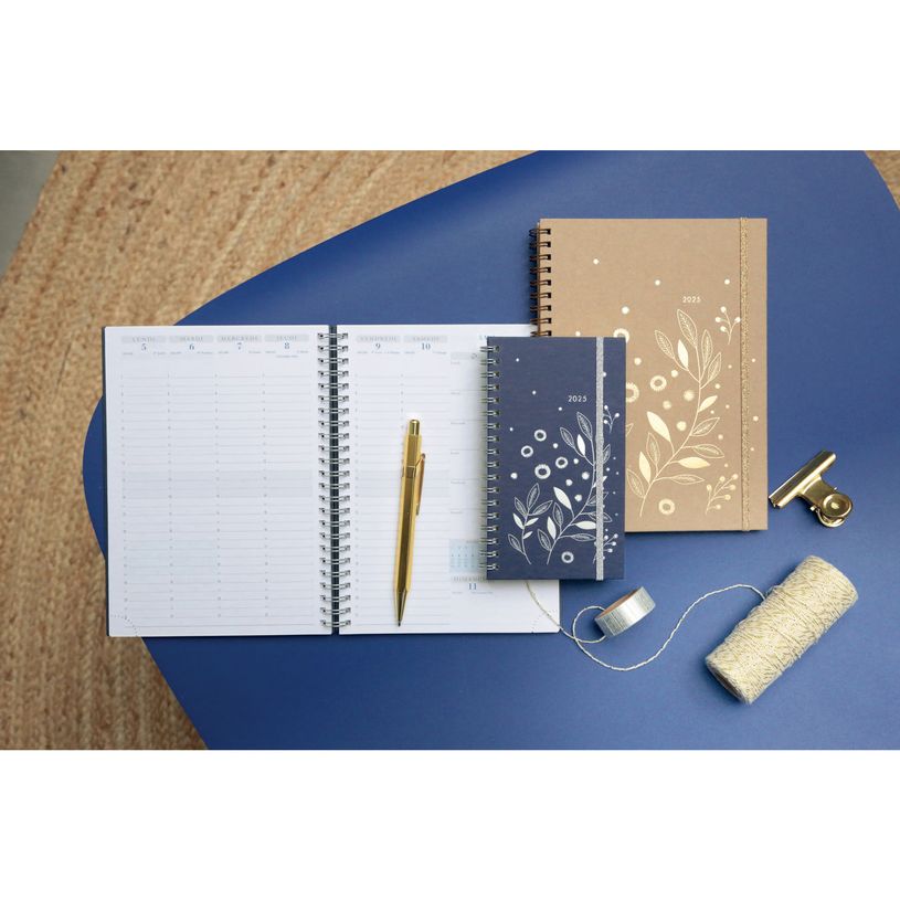 3660942086073-Agenda de bureau Végétal Horizons 20S Visuel spiralé - 1 semaine sur 2 pages - 15 x 21 -P_405186216_2-1