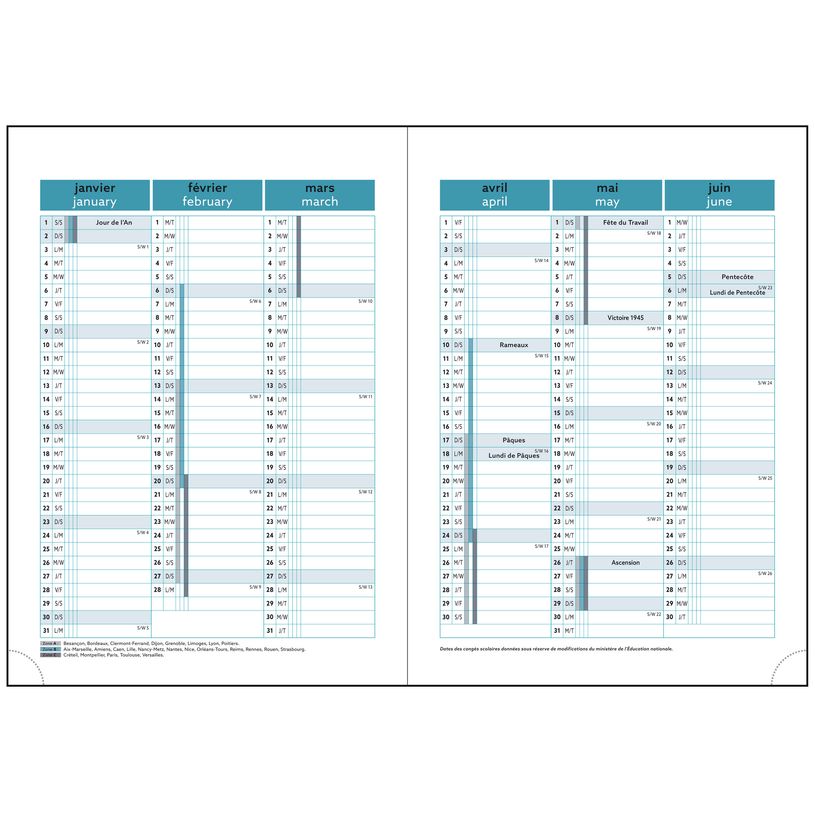 3660942086479-Agenda de bureau Mini Labo EasyTime 21S Spiralé - 1 semaine sur 2 pages - 15 x 21 cm - Bl-P_405186220_6-5