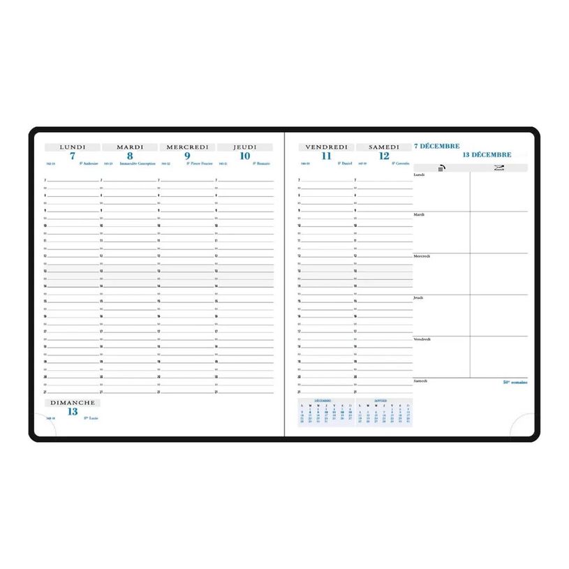 3660942086172-Agenda de bureau Sésame Horizons 22 - 1 semaine sur 2 pages - 18,5 x 22,5 cm - disponible dans dif-P_405186224_2-7