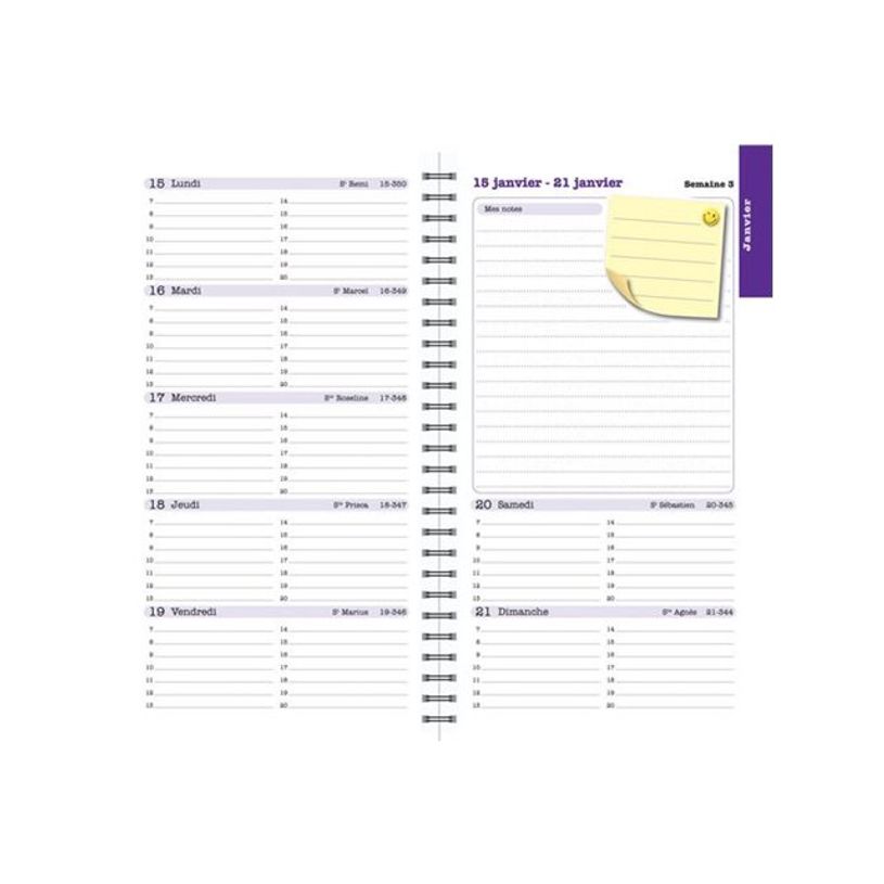 3660942085779-Exacompta - Dodo & Cath 16W - Agenda de poche - 90 x 160 mm-P_405186241_1-7